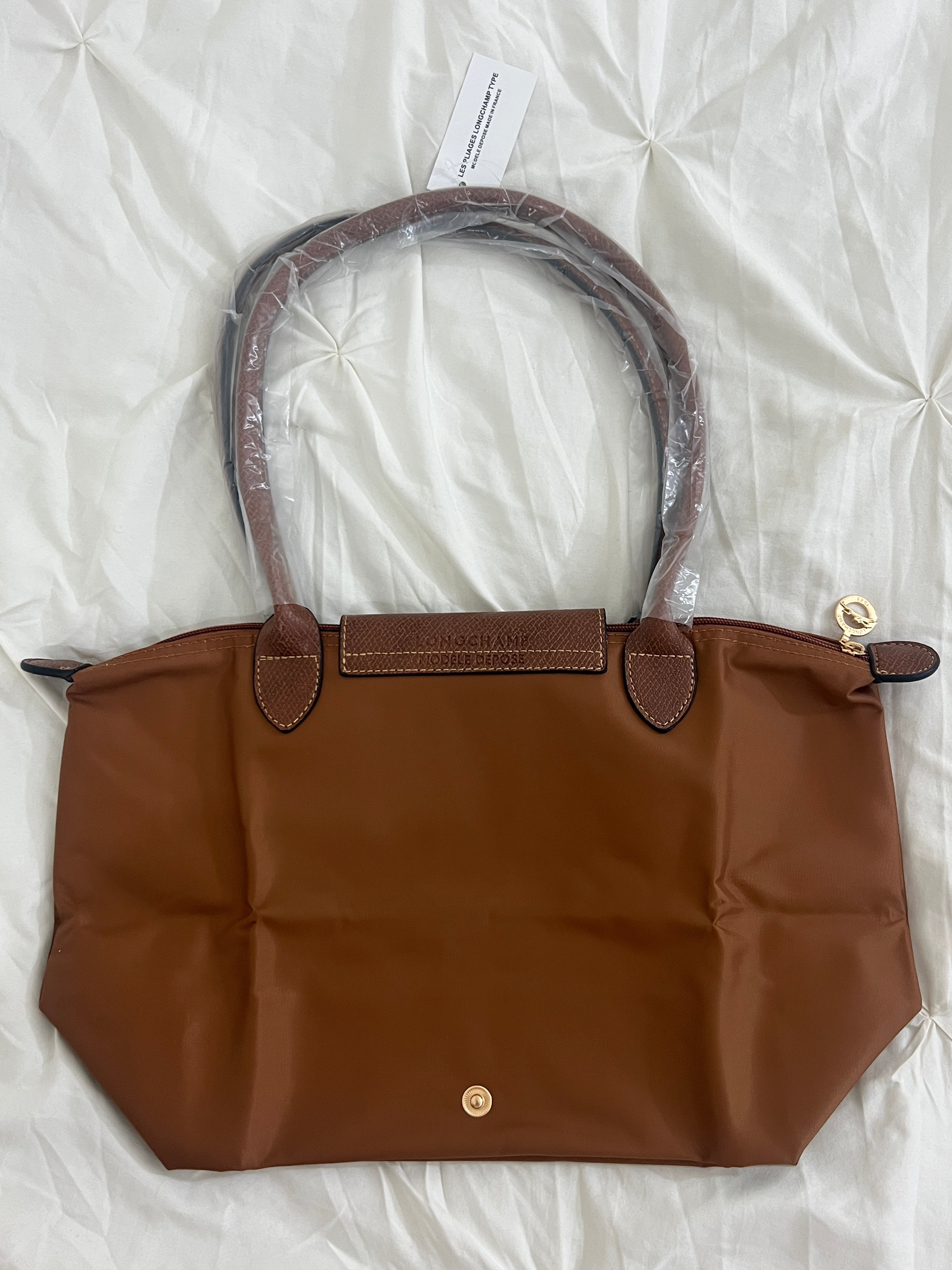 Longchamp Tote Medium -  Brown (WITH BRAND LOGO)