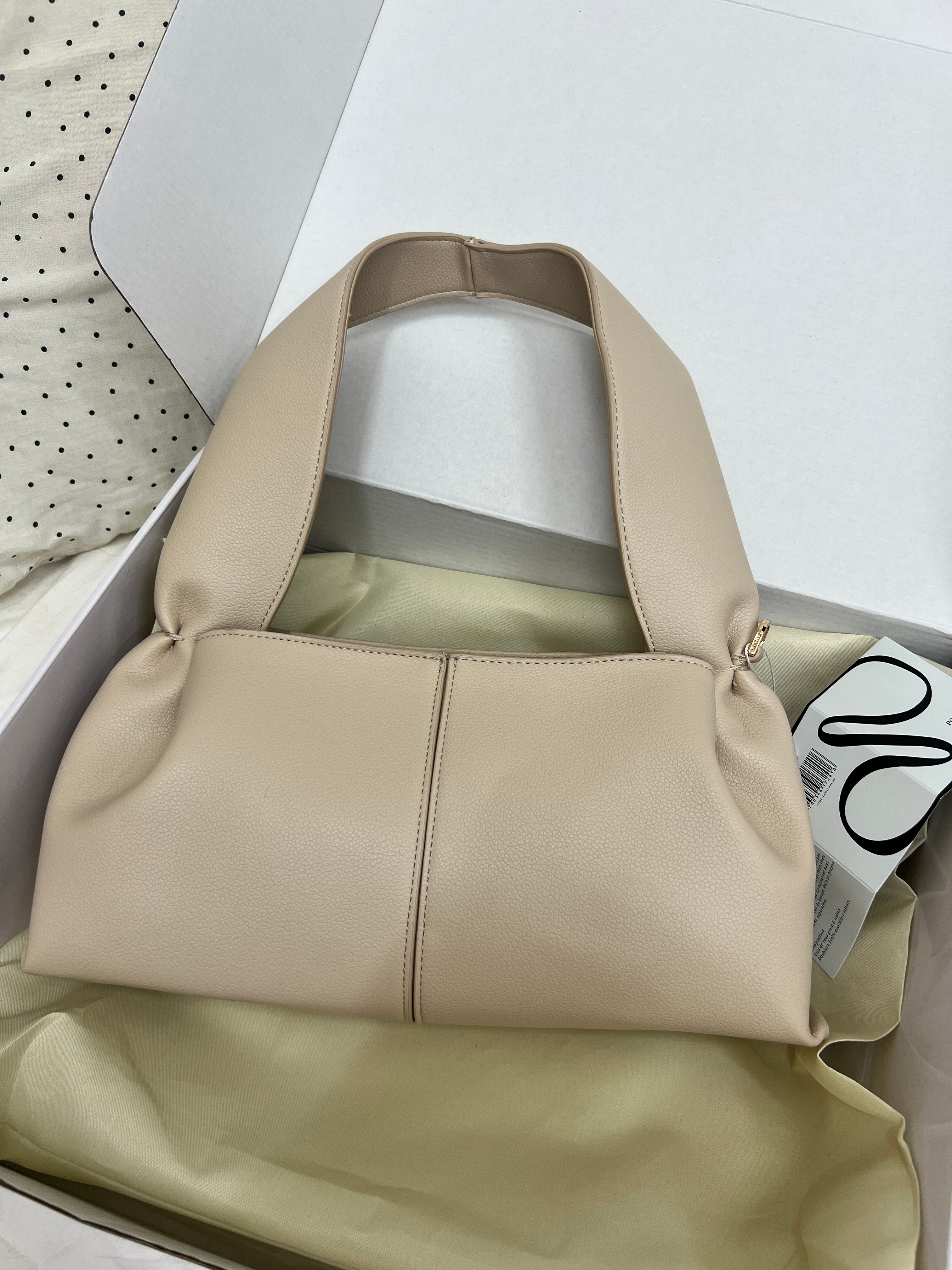Polène Cyme Mini Shoulder Bag – Beige
