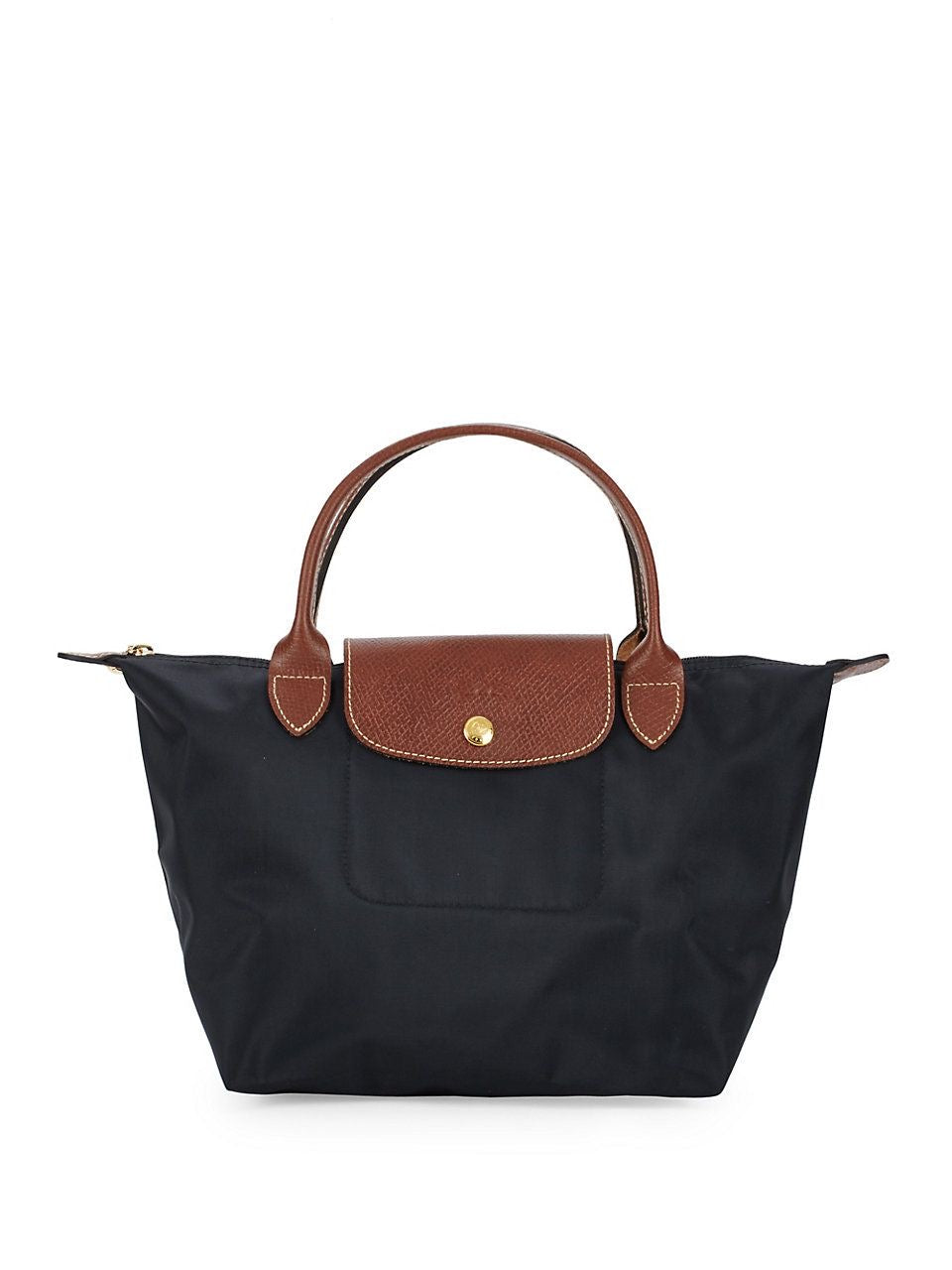 Longchamp Handbag Small - BLACK (WITH BRAND LOGO)