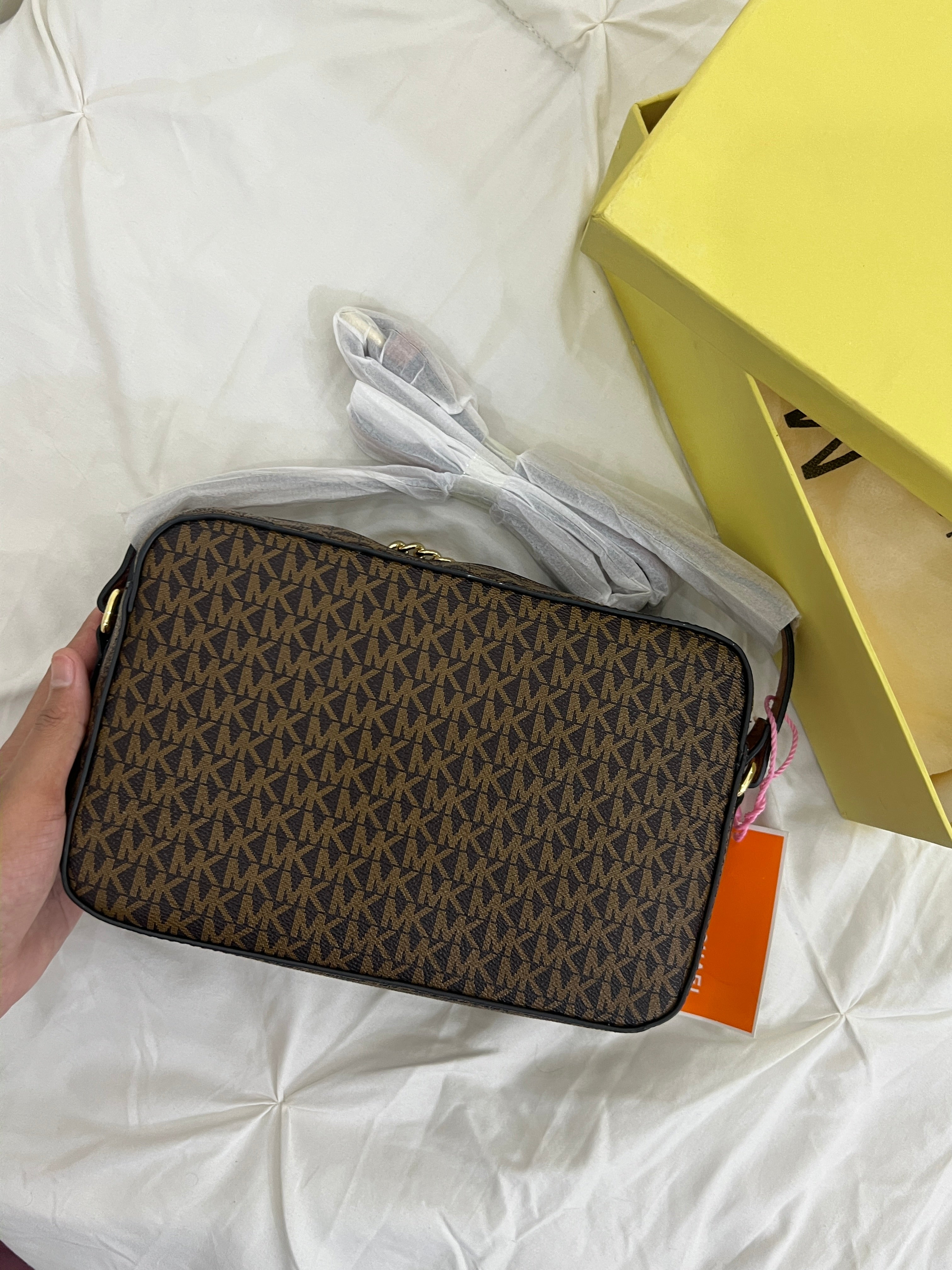 MK Inspired Crossbody Bag (With Long Strap, Dust Bag & Box)