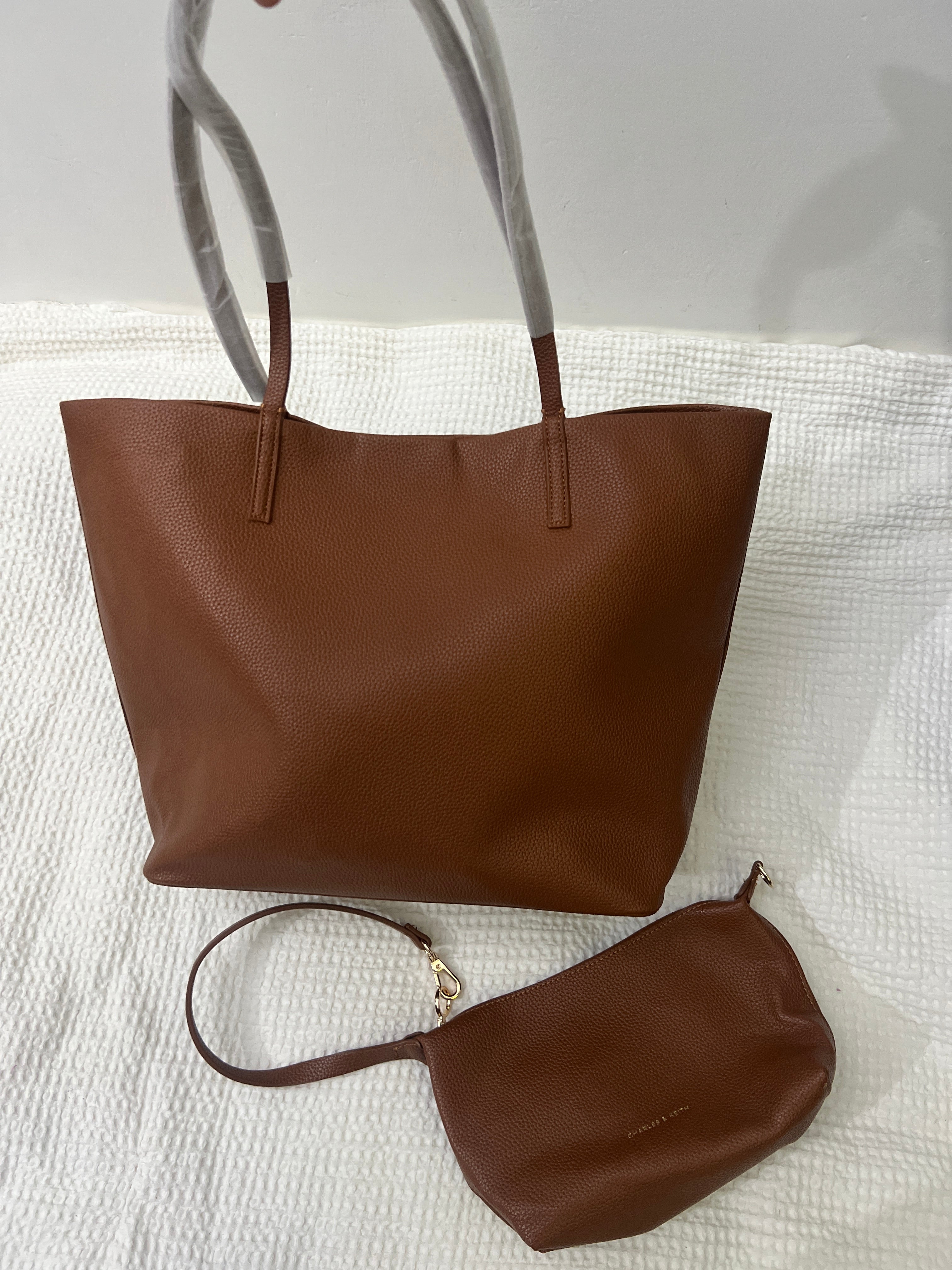 Charles & Keith ( with mini pouch )