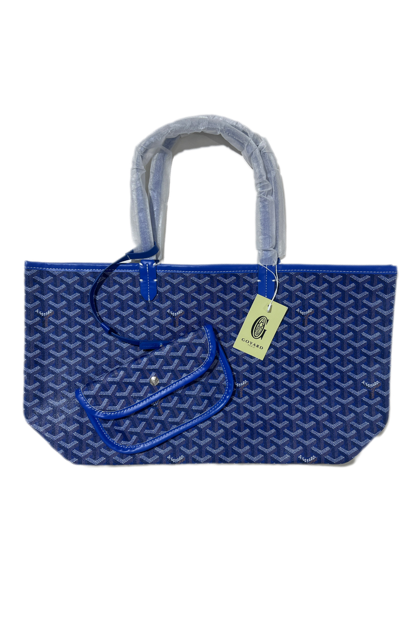 Goyard Tote Bag – Navy Blue (Large With Pouch)