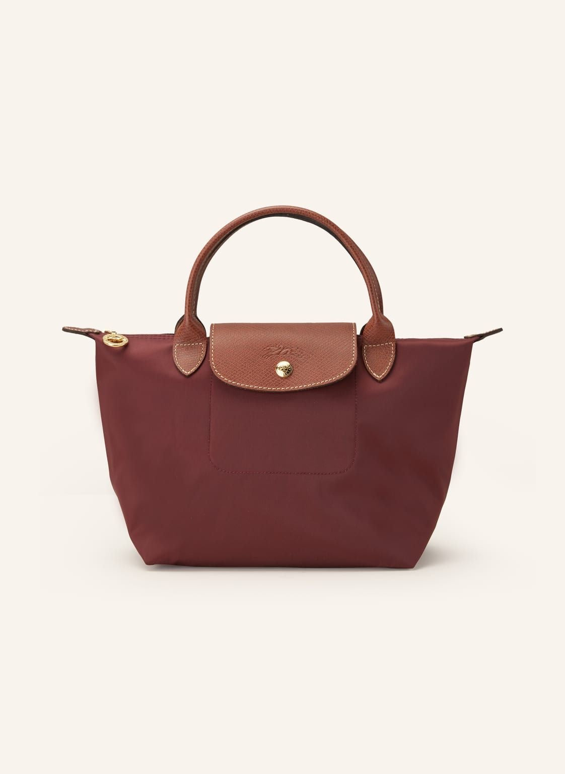 Longchamp Handbag Small - Wine Red (WITH BRAND LOGO)