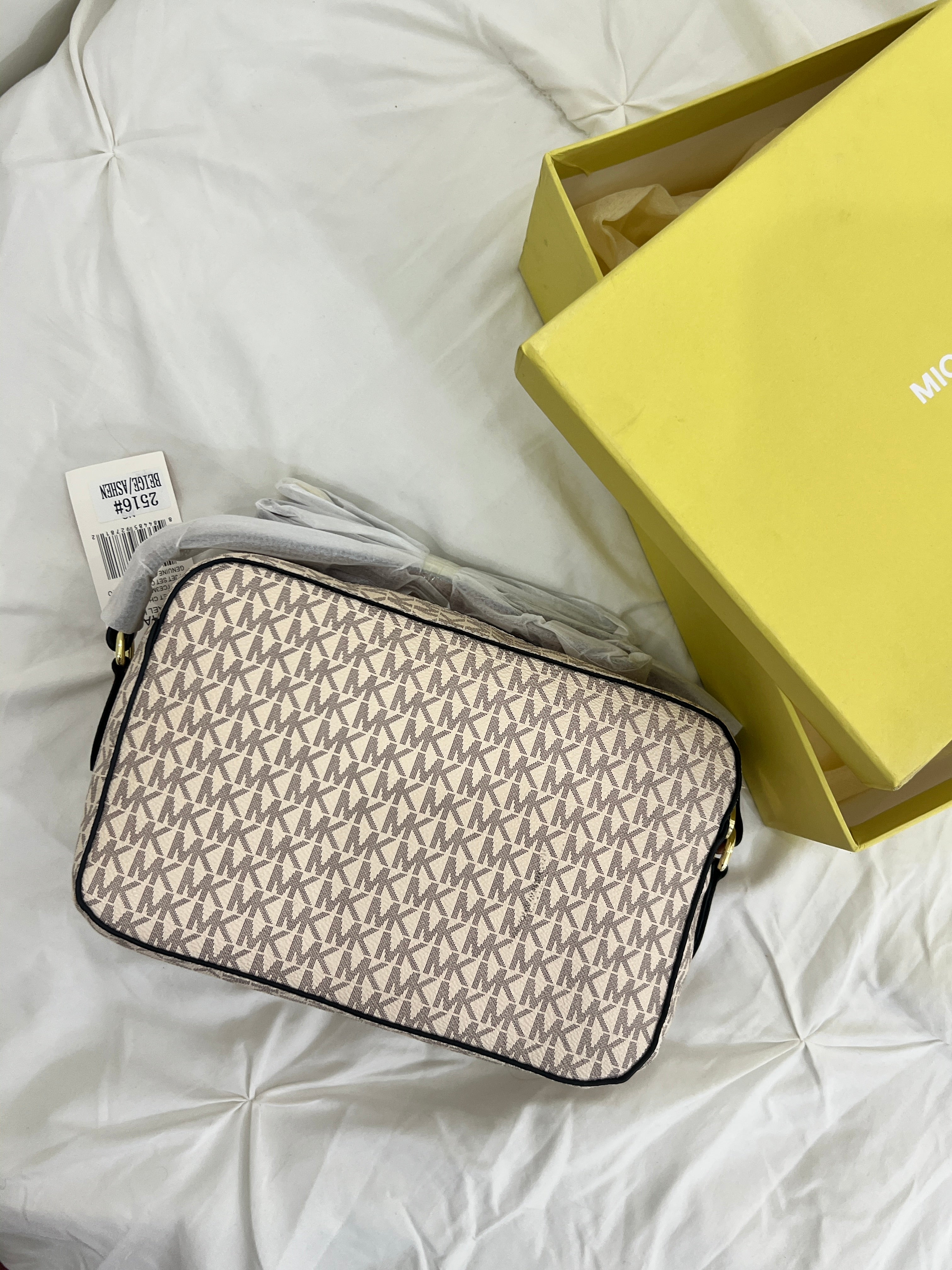 MK Inspired Crossbody Bag (With Long Strap, Dust Bag & Box)