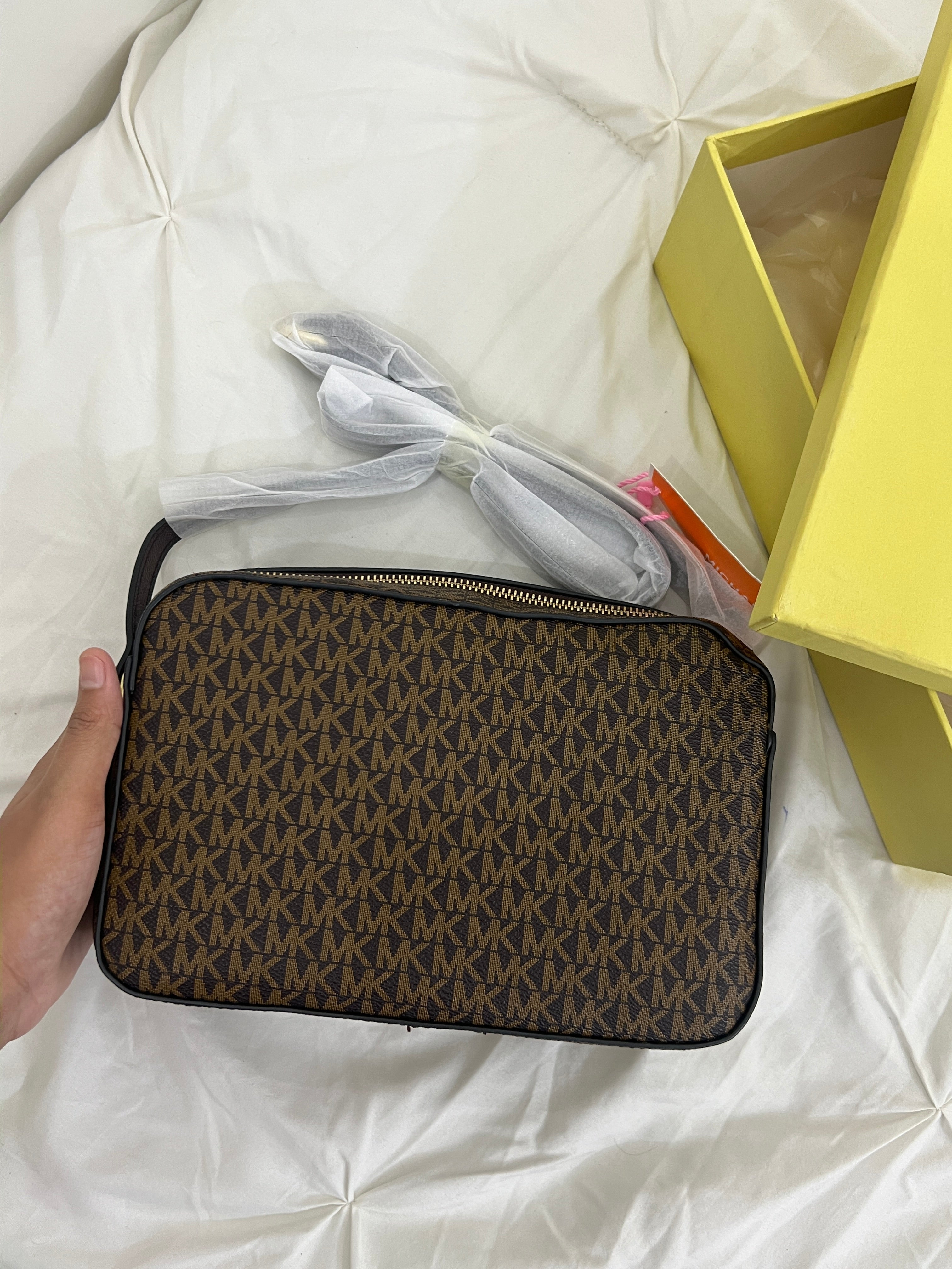 MK Inspired Crossbody Bag (With Long Strap, Dust Bag & Box)