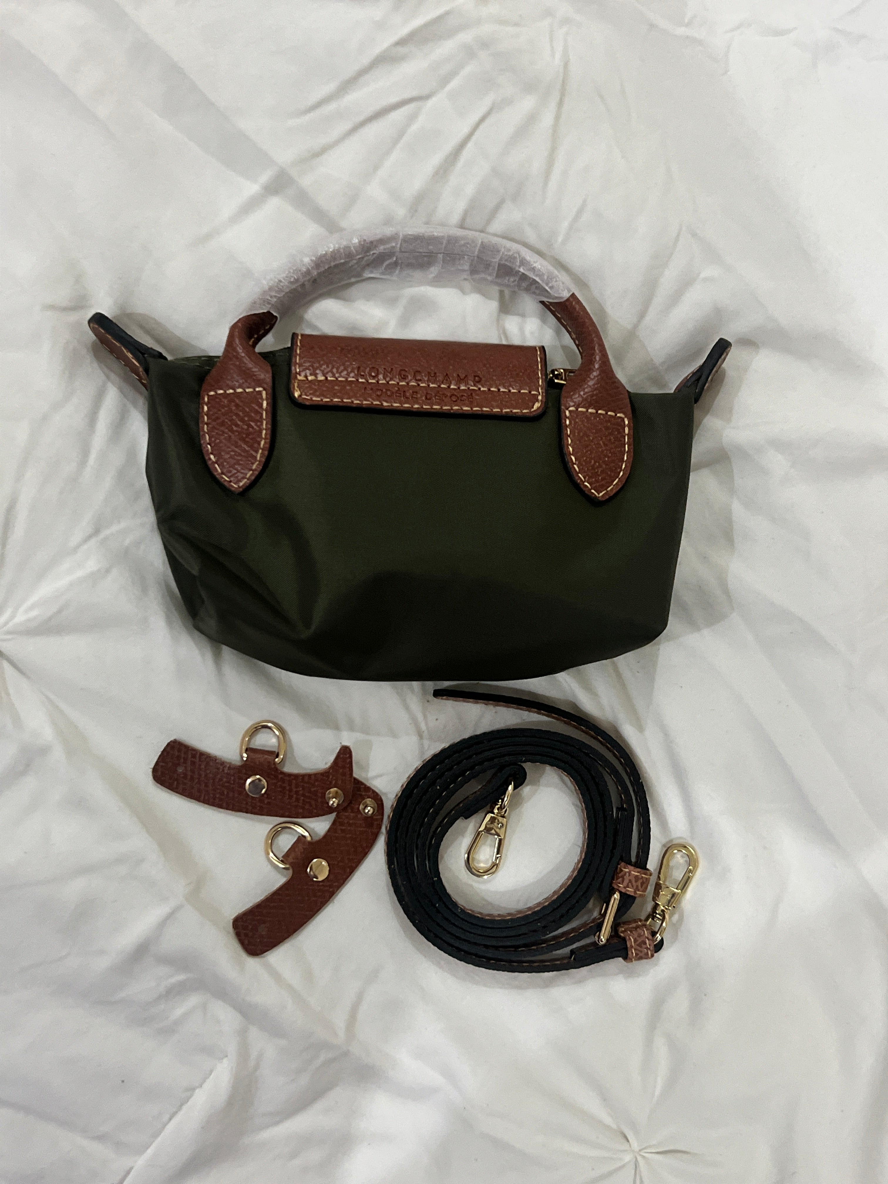 Longchamp Crossbody Bag with Strap (WITH BRAND LOGO)