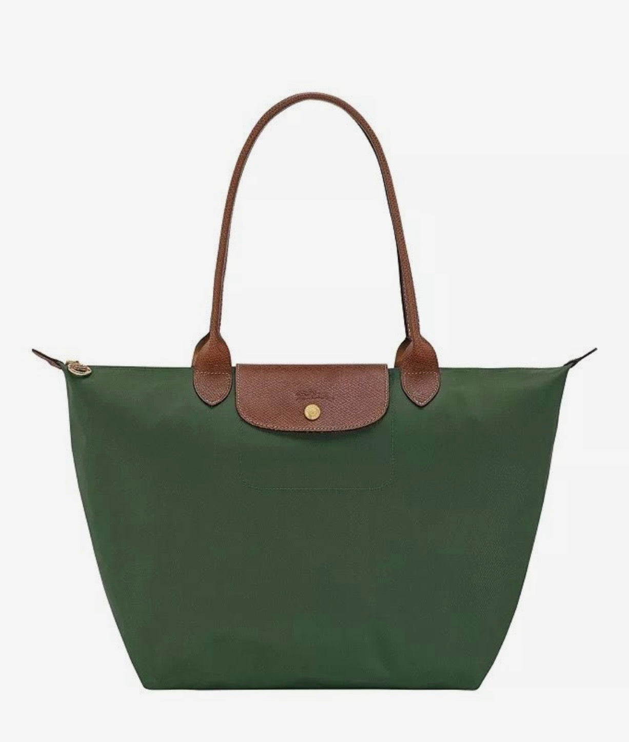 Longchamp Tote Medium - Sage Green (WITH BRAND LOGO)