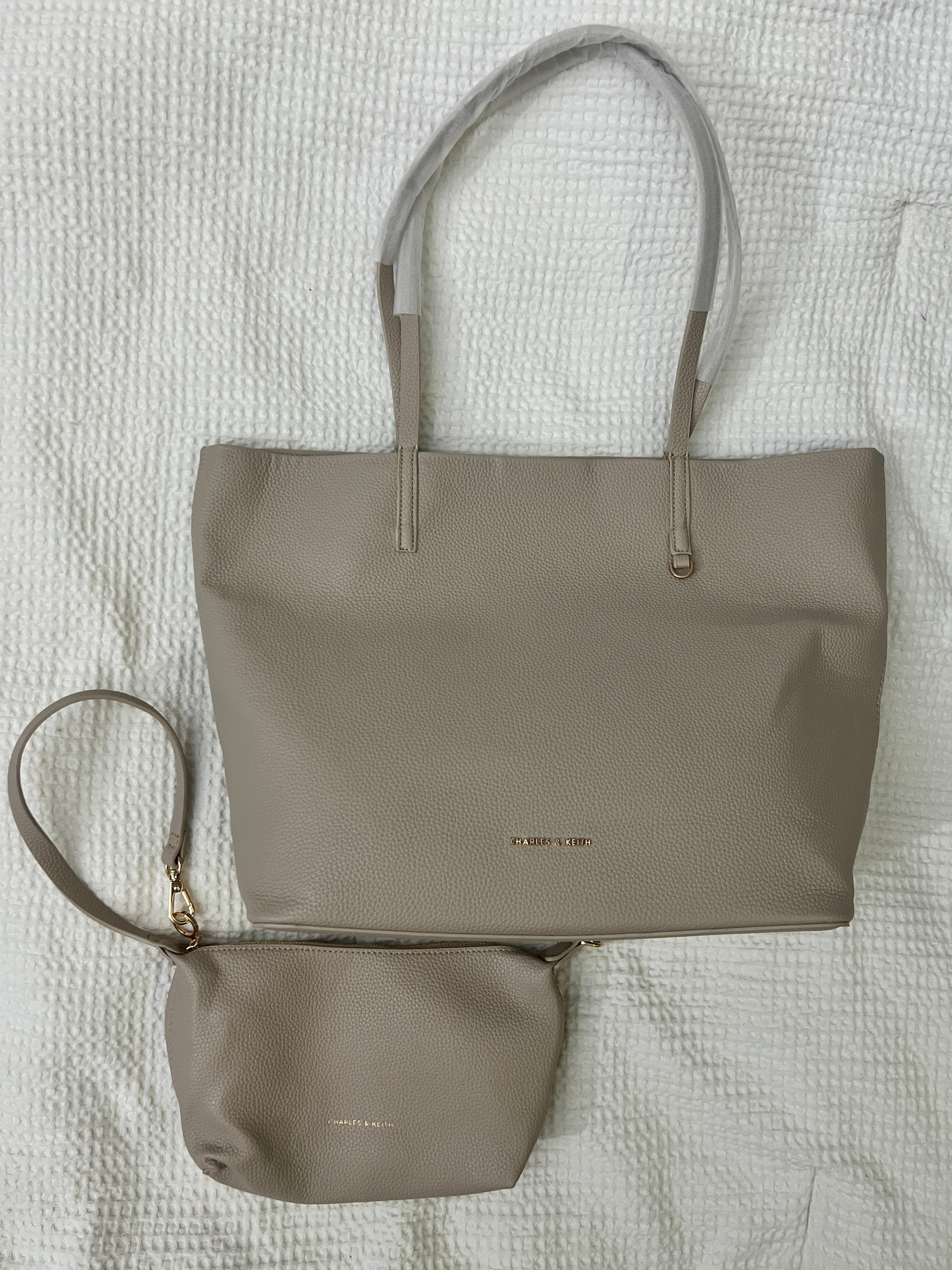 Charles & Keith ( with mini pouch )