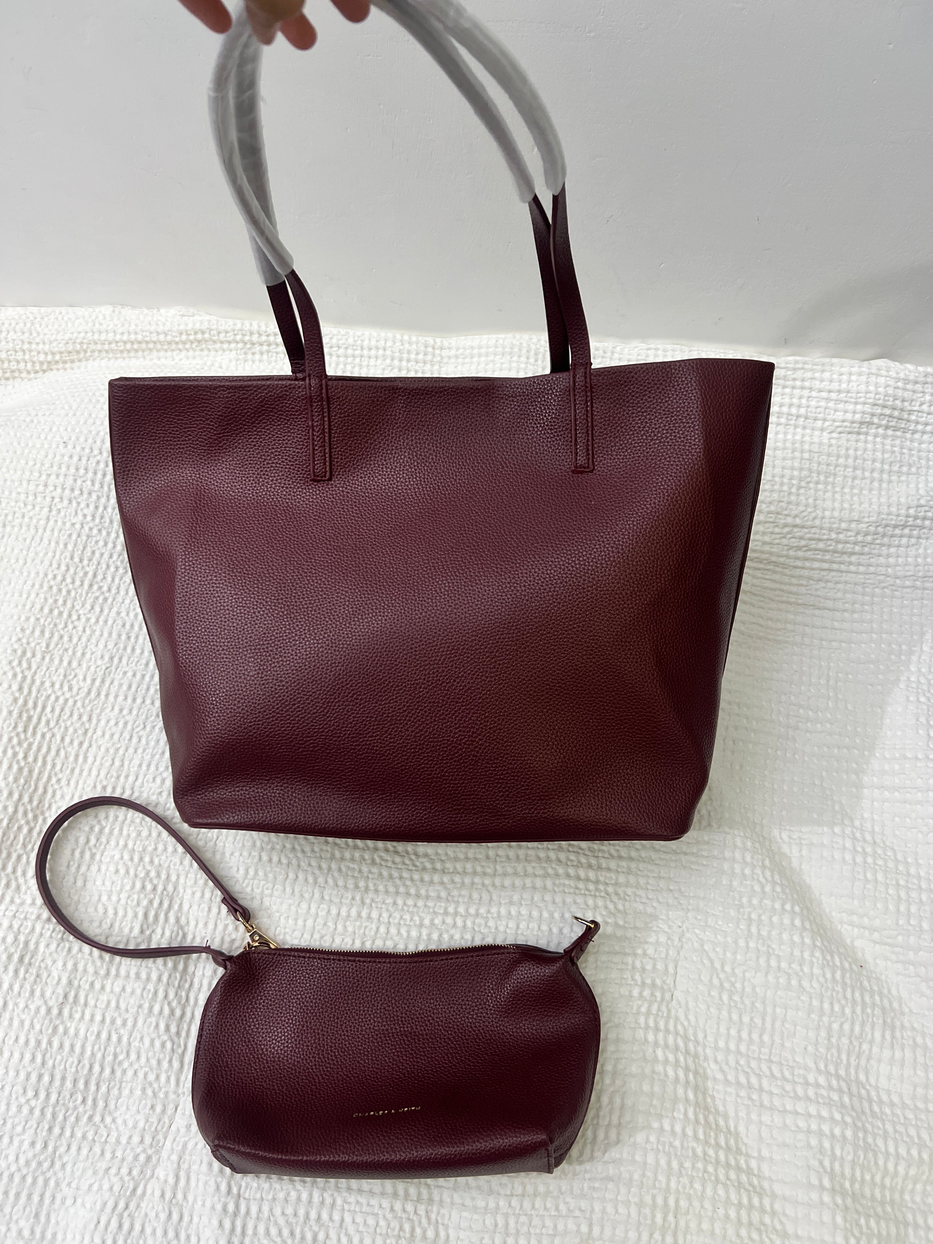 Charles & Keith ( with mini pouch )