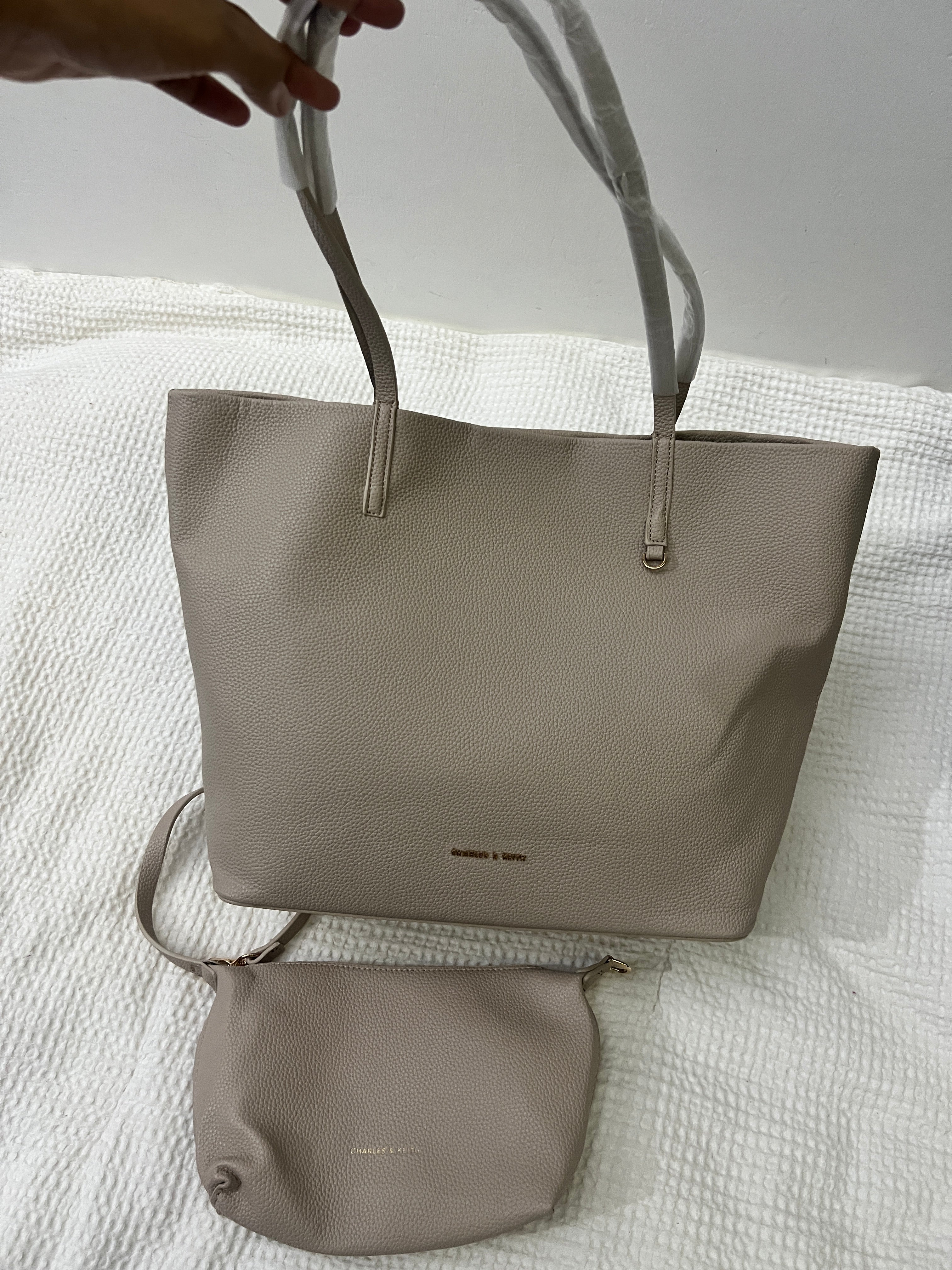 Charles & Keith ( with mini pouch )