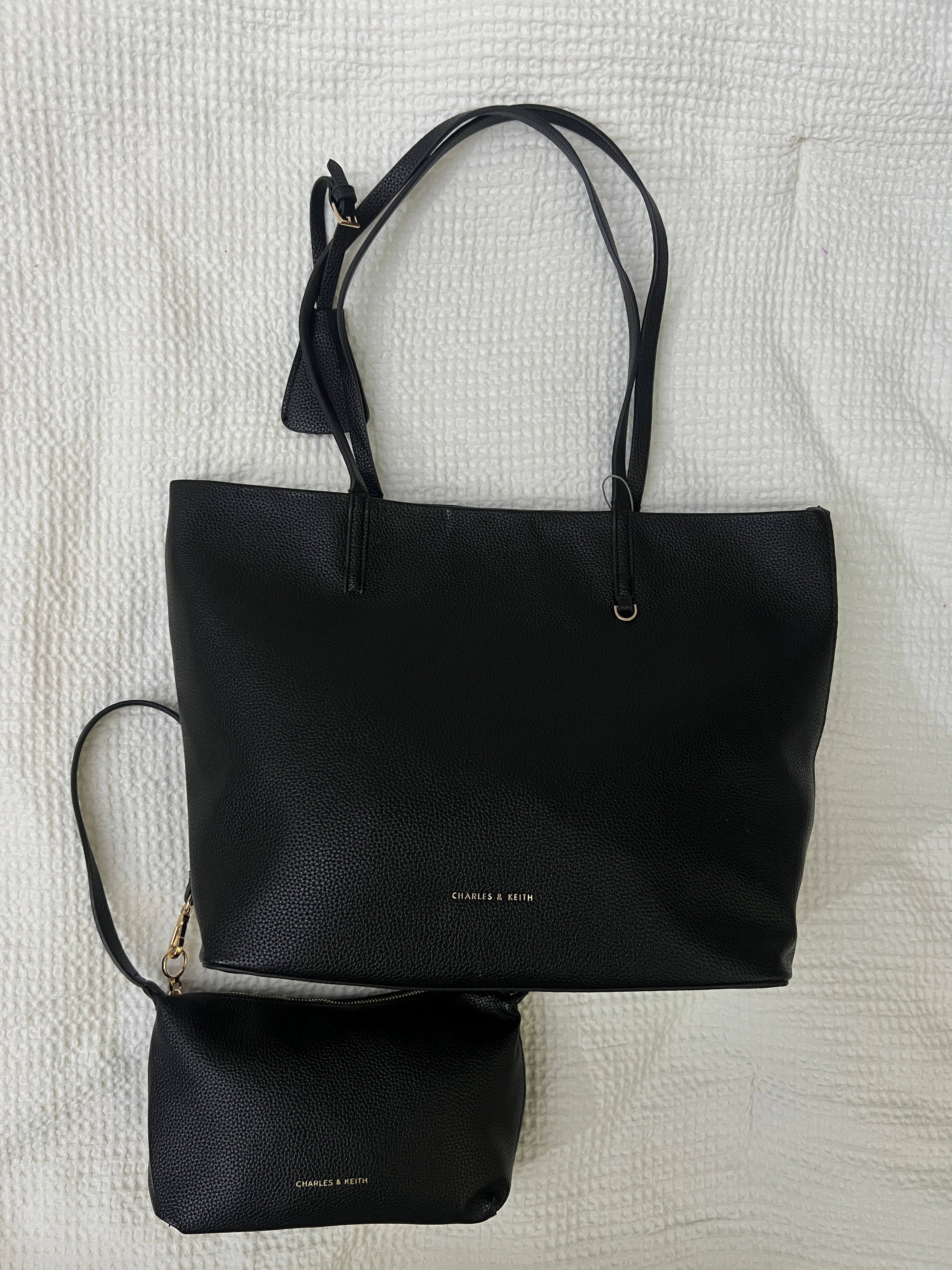 Charles & Keith ( with mini pouch )