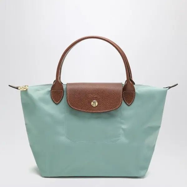 Longchamp Handbag Small - CELADON GREEN (WITH BRAND LOGO)